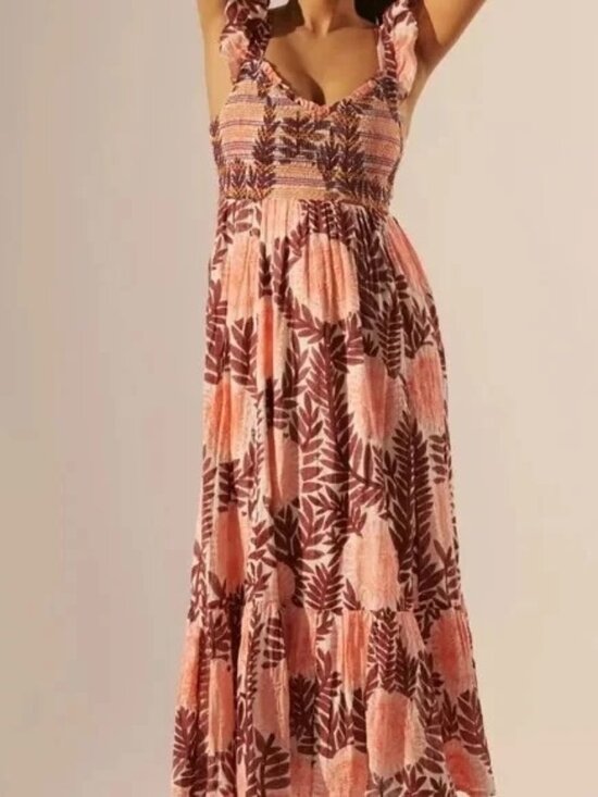 Anthropologie Dresses & Skirts - Anthropologie Cecilia Pettersson Smocked Dress XS